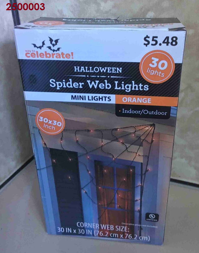 Halloween Spider Lights