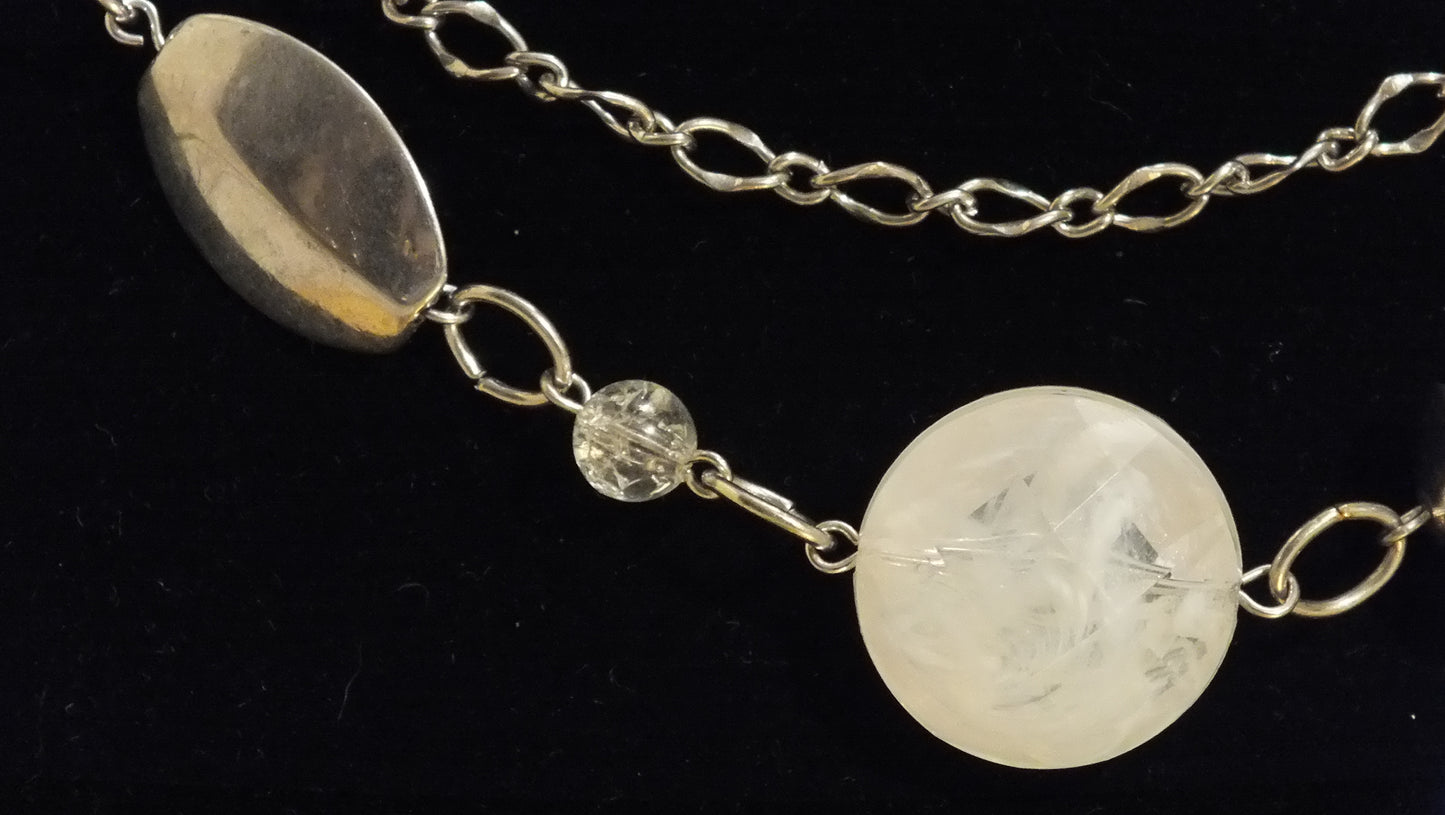 Beautiful Tri-strand "NY" Necklace