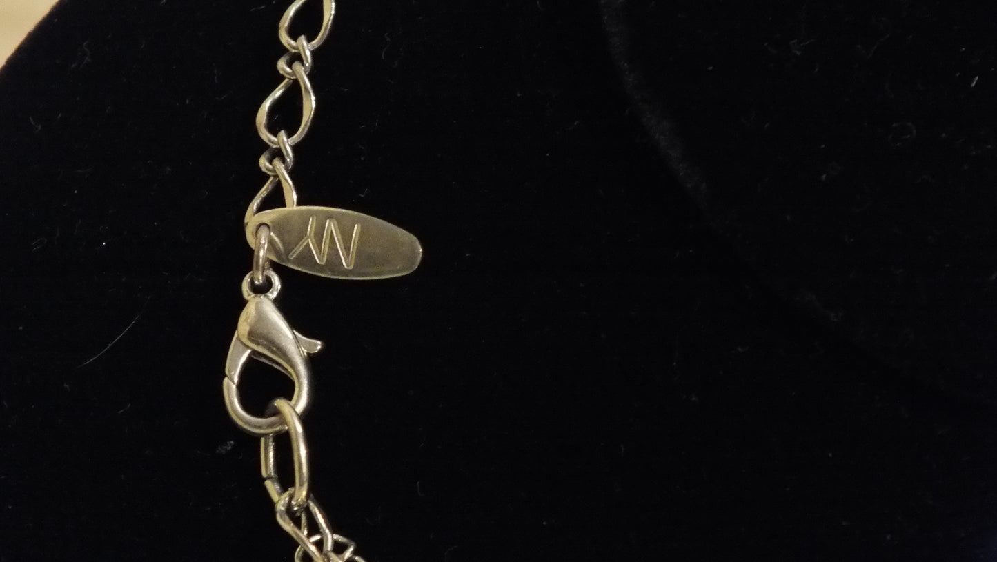 Beautiful Tri-strand "NY" Necklace