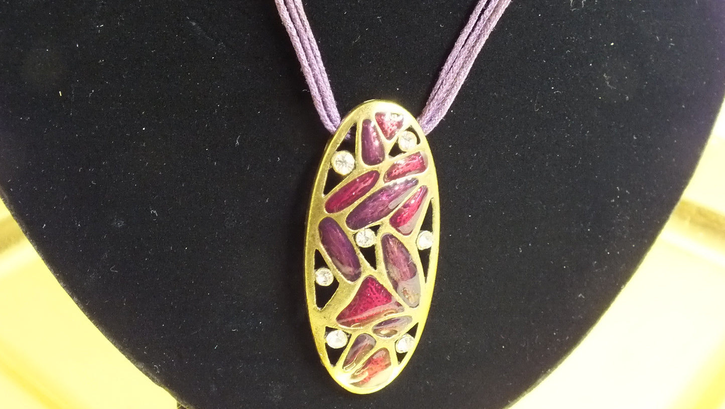 Enamel Necklace