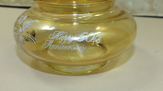 M2400013 - 50th Anniversary Glass Bowl with Lid