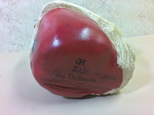 M2400115 - Wood Art by Ray DeBonis: Santa full of toys large