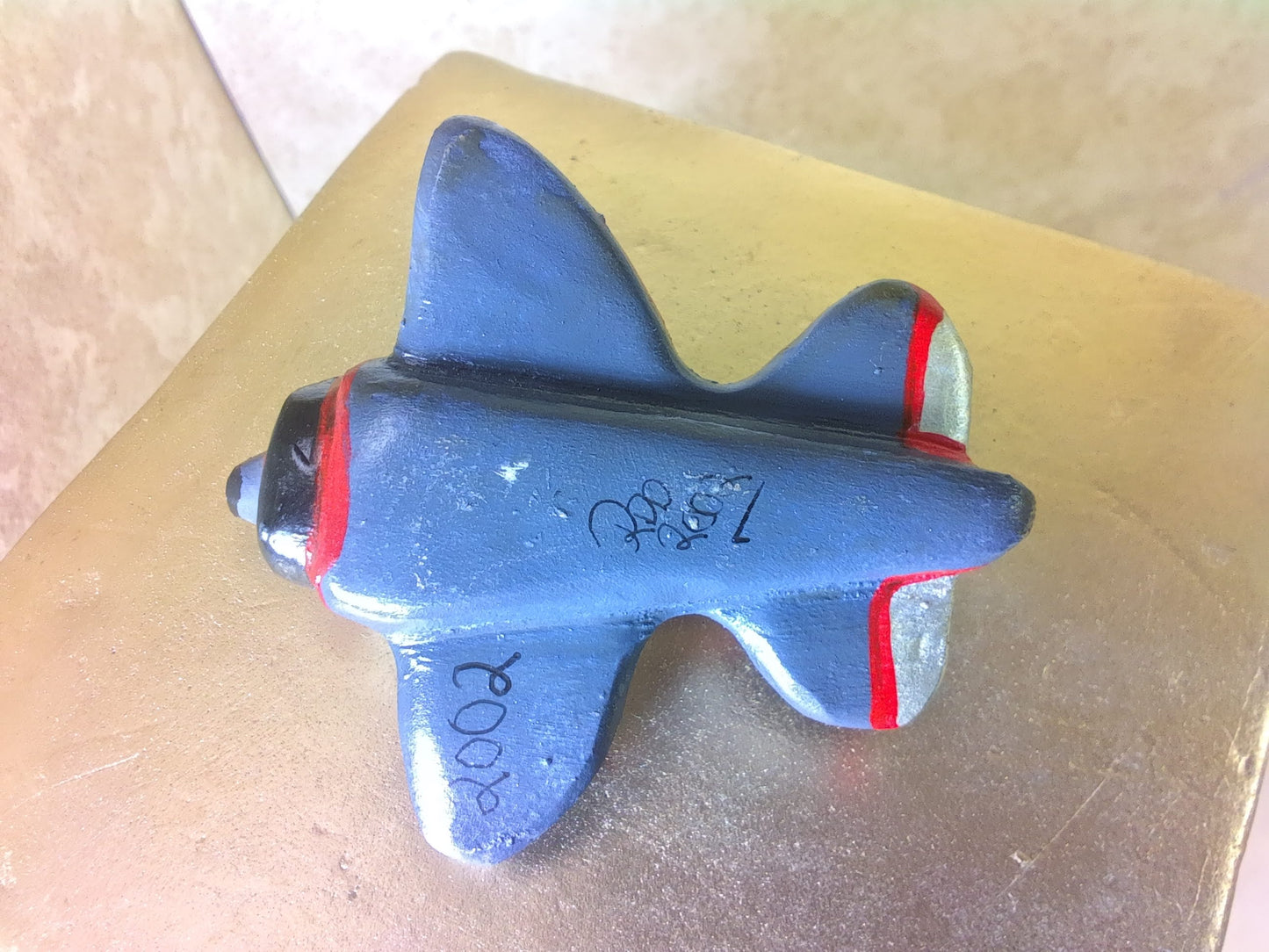 M2400121 - Wood Art by Ray DeBonis: Airplane Toy