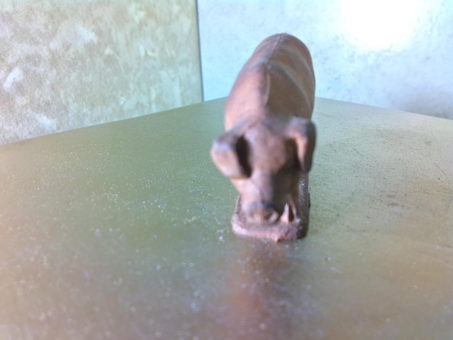 Vintage Rubber Pig Toy