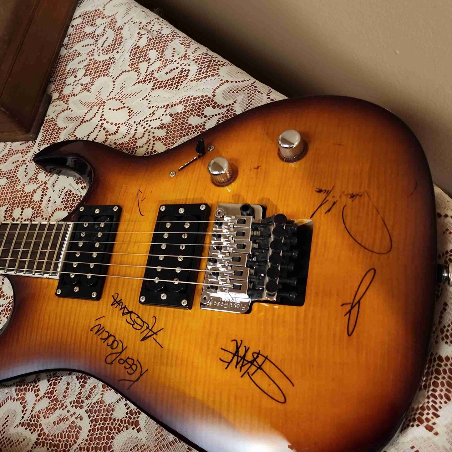 Signed Legator Guitar