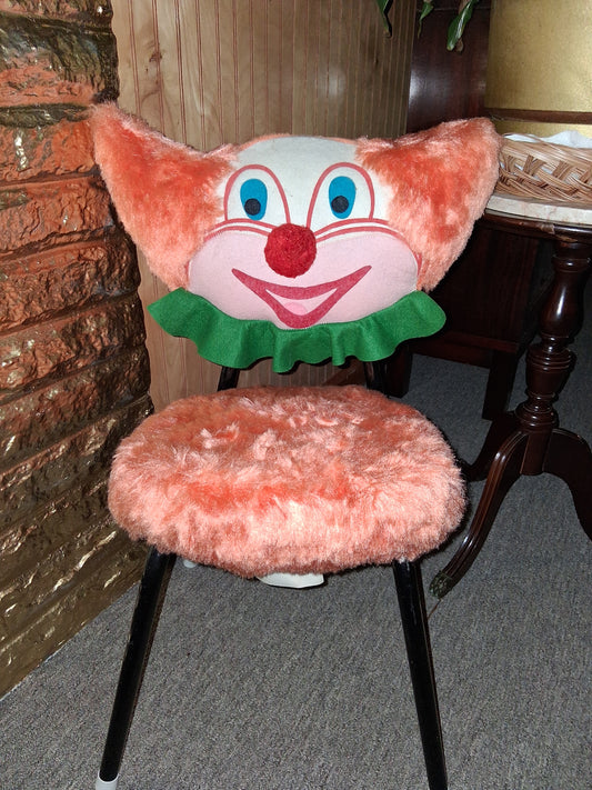 SD - 1970's Vintage Clown Childs Chair