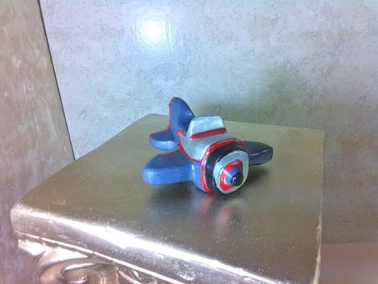 Wood Art by Ray DeBonis:	Airplane Toy