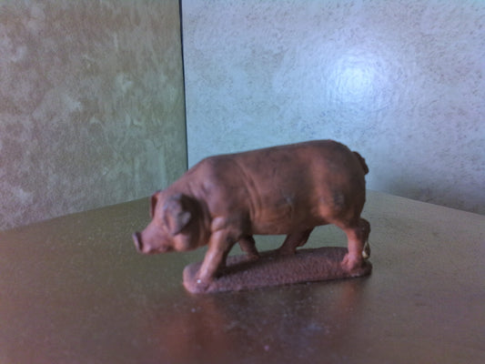 Vintage Rubber Pig Toy