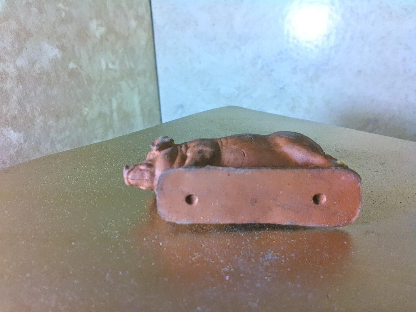 Vintage Rubber Pig Toy