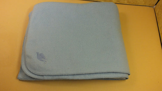 M2400185 - Light Blue Throw Blanket