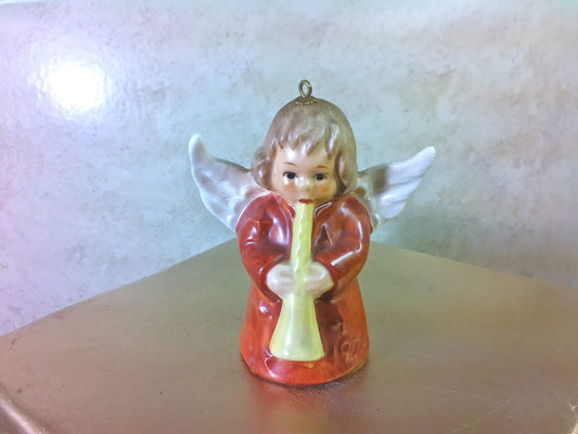 M2400142 - Goebel 1976 Angel Bell Annual Christmas Tree Ornament