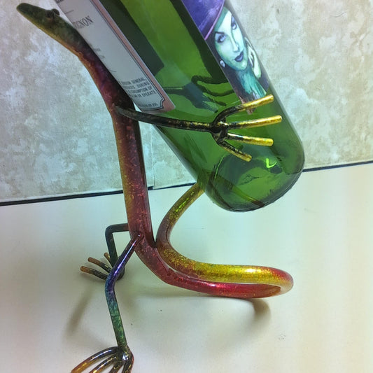 M2400150 - Lizard Art Deco Wine Holder