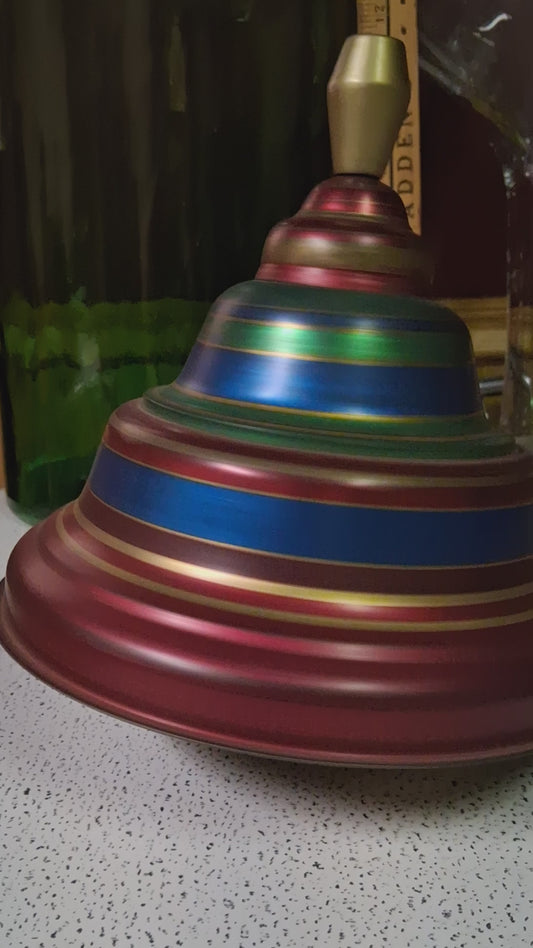 KT - Vintage Ohio Art Spinning Top Toy